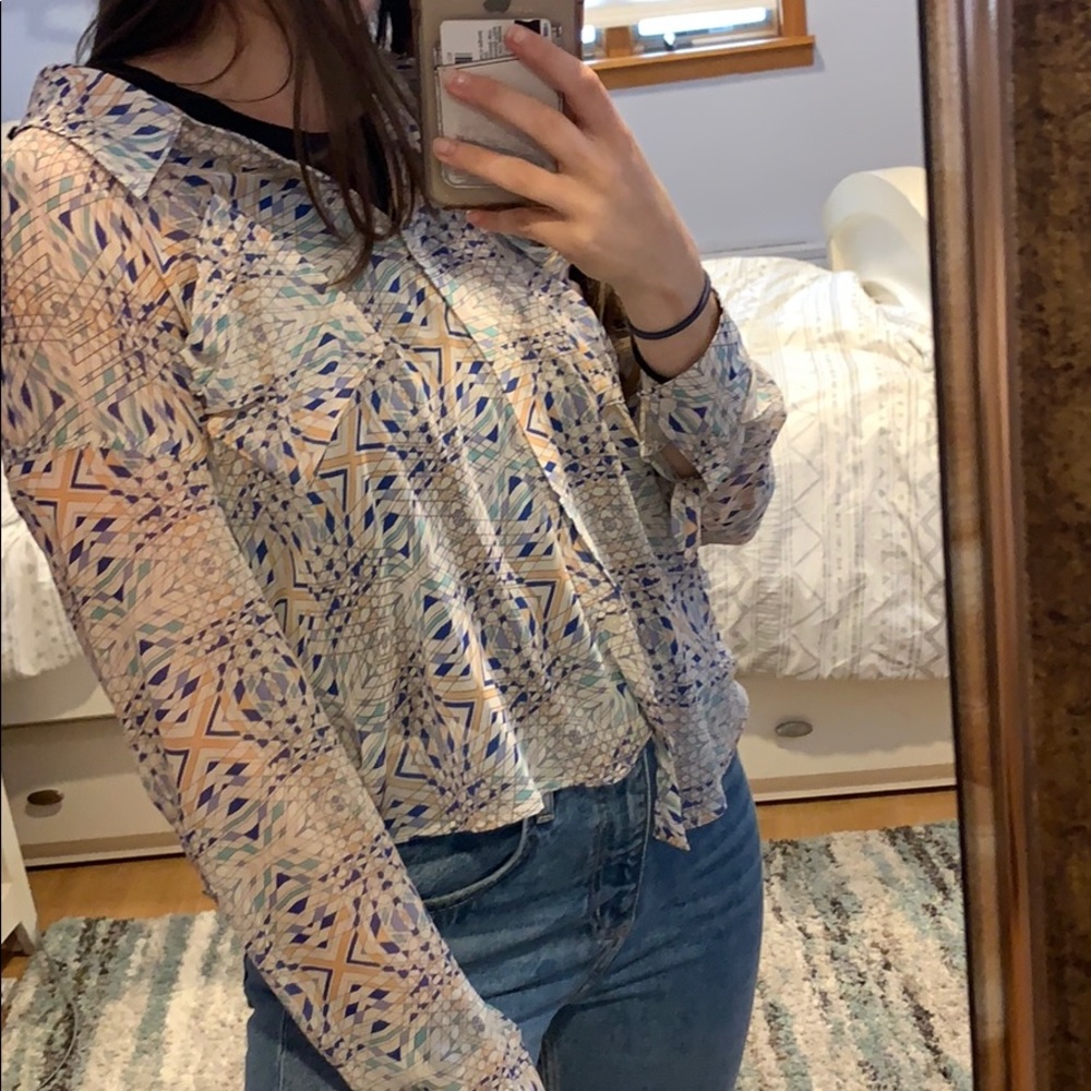 Free People Easy Rider Button Down